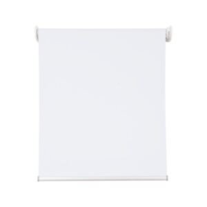 BLINDS ROLL PLAIN BLAC, 180X180CM, White BLINDS ROLL PLAIN BLAC, 180X180CM, White
